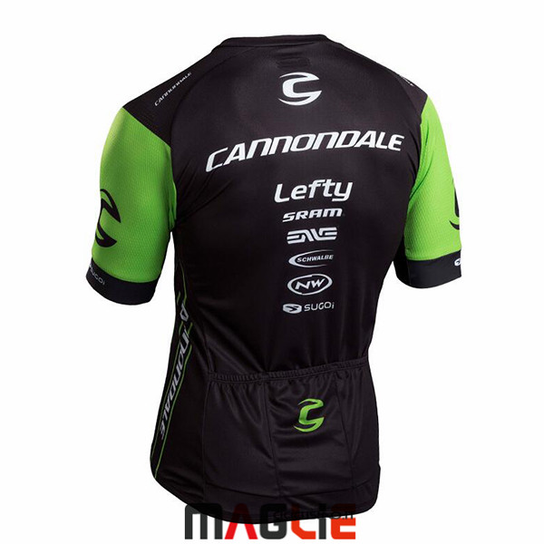 Maglia Cannondale 2017 Verde e Nero